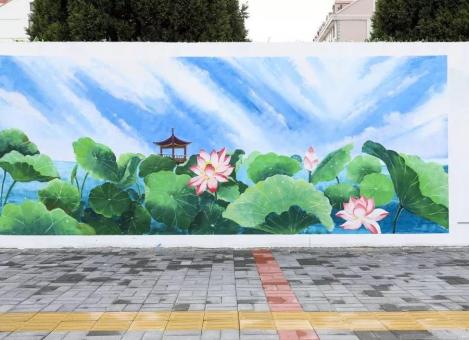 富顺墙绘施工材料制作工艺说明
