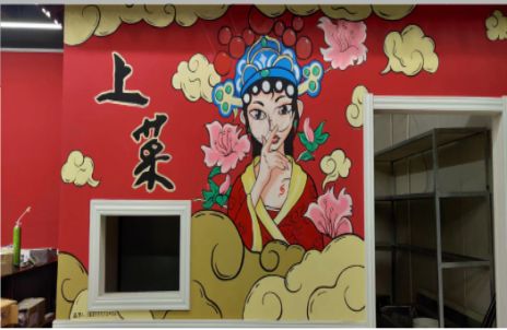 富顺墙体彩绘的发展和应用
