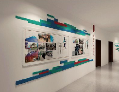 富顺企业文化墙用什么材料好？