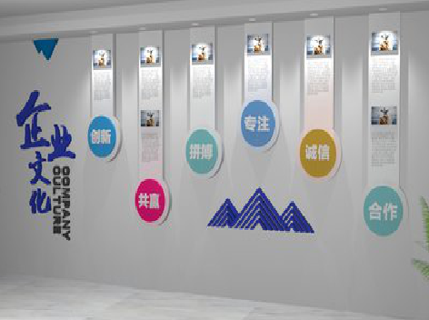 富顺企业文化墙需要传递什么办公文化？